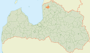 Алойская волость на карте