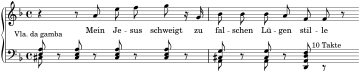 BWV 244 Incipit Nr. 40 Mein Jesus schweigt.svg