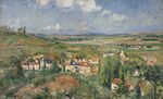 Camille Pissarro - L'hermitage en été, Pontoise (1877).jpg