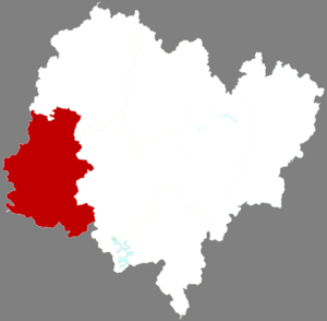 Упин на карте