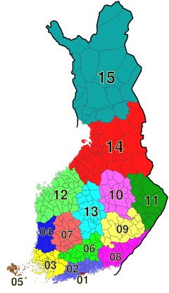 Electoral districts of Finland.svg