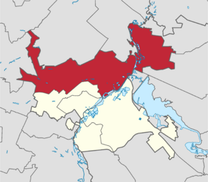 Lipetsk city (Russia) Pravoberezhny district.png