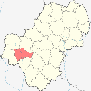 Кировский район город Киров и Кировский район на карте