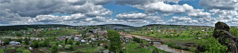 Панорама посёлка