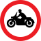 No motorcycles