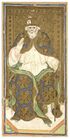 Visconti-Sforza tarot deck. The Hierophant.jpg