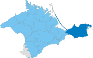 Виноградненский сельский совет на карте