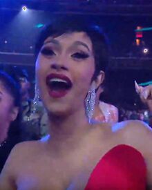 Cardi B at the 2018 MTV Video Music Awards