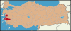 Latrans-Turkey location İzmir.svg