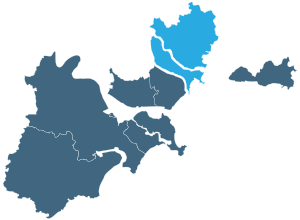 Чэнхай на карте