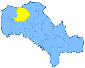 Летичевский уезд на карте