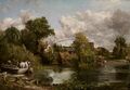 Белая лошадь Джон Констебль, 1819