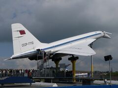 Ту-144 в музее в Зинсхайме, Германия (№ 77112)