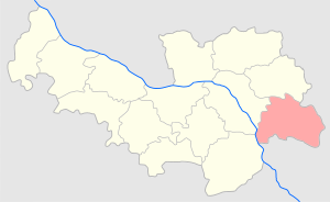 Новоминский уезд на карте