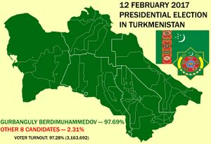 2017 Presidental election in Turkmenistan.jpg