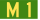 Australian Alphanumeric State Route M1.svg