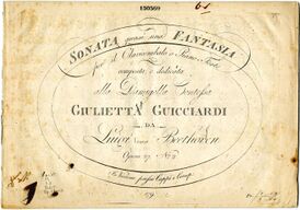 Beethoven Piano Sonata 14 - title page 1802.jpg