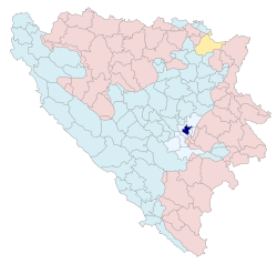 Вогошча на карте