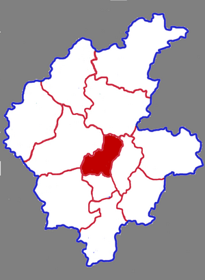 Ланьшань на карте