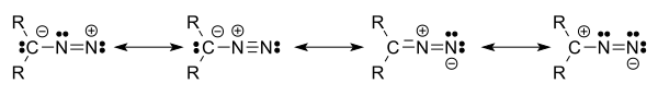 Diazo resonance structures.svg