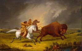 Kane Assiniboine hunting buffalo.jpg