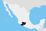 Michoacán en México.svg
