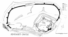 Pevensey Castle plan.png