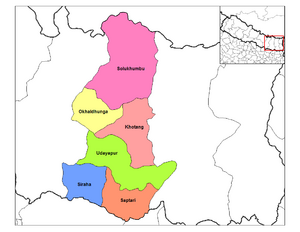 Сагарматха на карте