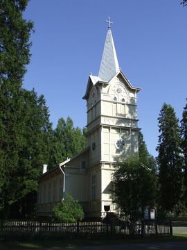 Деревянная церковь Утры