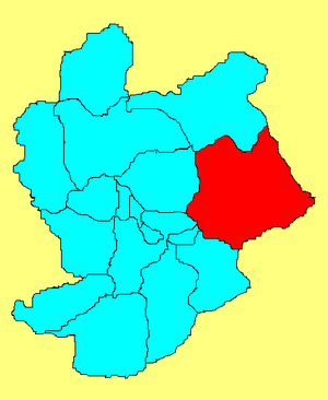 Чичэн на карте