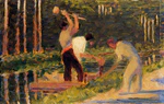 Georges Seurat - Men Laying Stakes PC 40.jpg