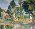 Le Bassin du Jas de Bouffan, par Paul Cézanne.jpg