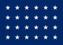 US Naval Jack 24 stars.svg