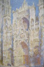 Claude Monet - Rouen Cathedral, West Facade, Sunlight.jpg