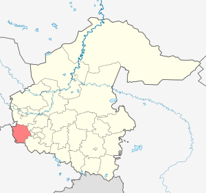 Исетский район на карте