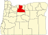Map of Oregon highlighting Wasco County.svg