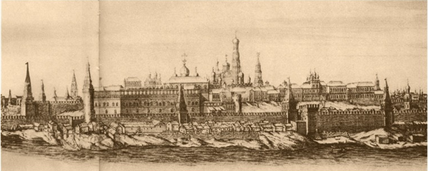 Panorama of Moscow, fragment. Pieter Picart, 1708.png