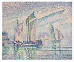 Signac - Le Chenal de la Rochelle, 1927, Lot 1030.jpg