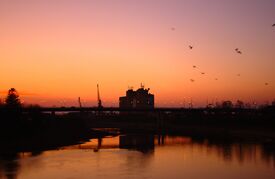 Sisak, západ slunce.jpg