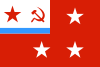 USSR, Flag commander 1950 3 stars.svg