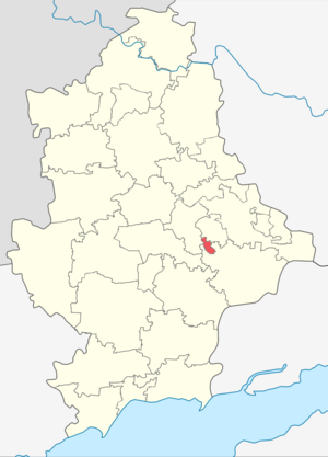 Иловайск на карте