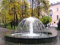 Фонтан возле главного учебного корпуса
