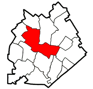Царичанский поселковый совет на карте