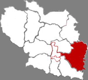 Пиншунь на карте