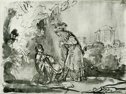 David and Jonathan. Rembrandt. 1632.jpg