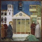 Giotto di Bondone - Legend of St Francis - 1. Homage of a Simple Man - WGA09118.jpg