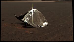 Opportunity heat shield Sol335B P2364 L456-B339R1.jpg