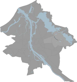 На карте Риги