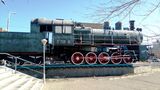Паровоз Эу 709-81 на станции Городская (Байконур).jpg