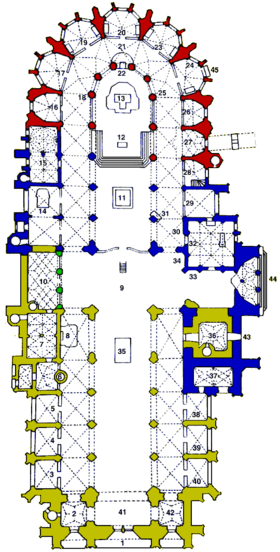 План собора Святого Вита, Вацлава и Войтеха.png